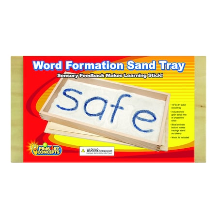 Primary Concepts Word Formation Sand Tray, 15in x 8in 3003